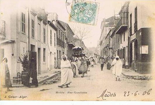 Médéa - Rue Gambetta