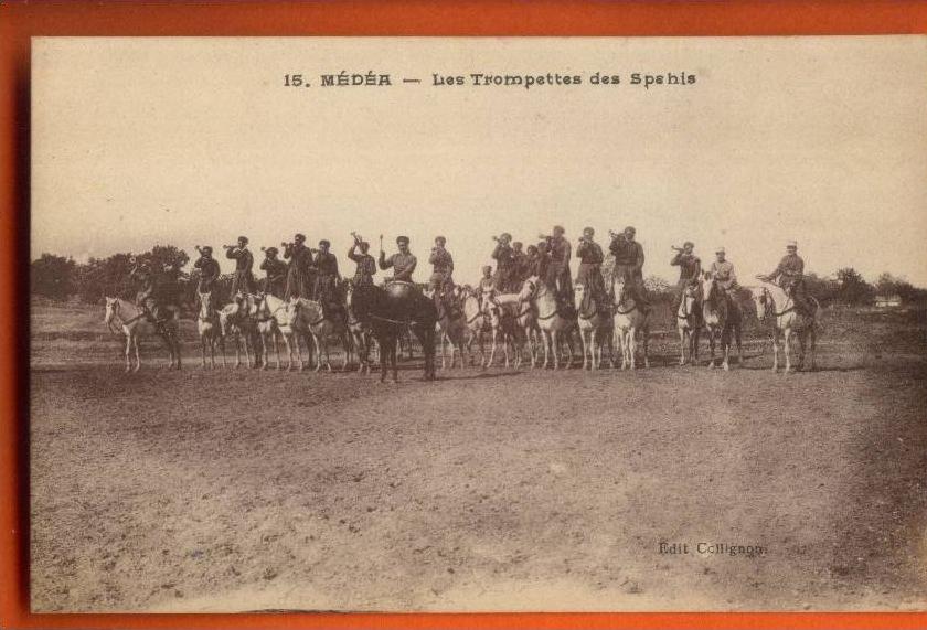 n300 15 Médéa les trompettes des Spahis Ecrite.