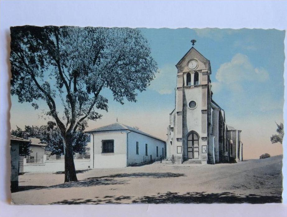 CPSM - TUNISIE - Environs de MEDEA - L'église de Lodi