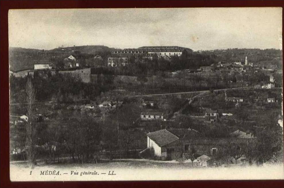 Cpa  Algérie Médéa vue générale     EUG20