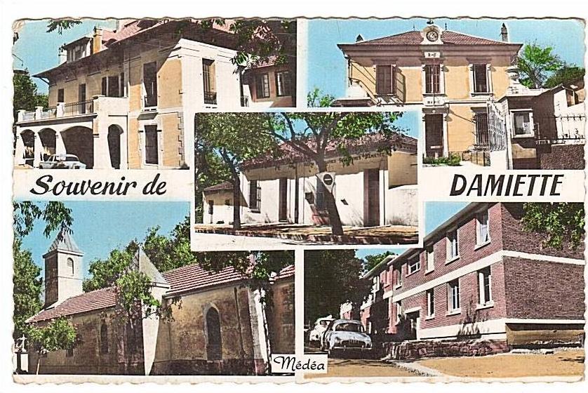 ALGERIE - DAMIETTE - MEDEA - 1962.