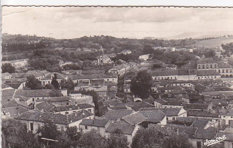 cpsm   Réf-JP-Y266  (   Algérie )    Panorama sur MEDEA  en 1958