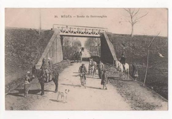 ALGERIE - MEDEA - Route de Berrouaghia