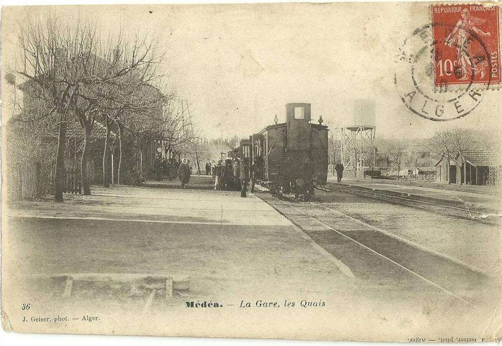 MEDEA.  La Gare , les Quais.