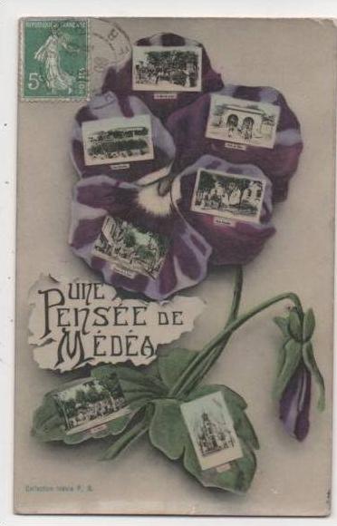 ALGERIE - une pensée de MEDEA - multivues - fantaisie