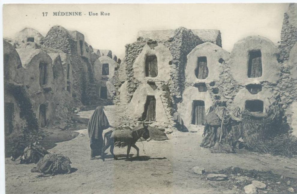 ALGERIE Médénine Une rue - Edition Médenine Hôtel