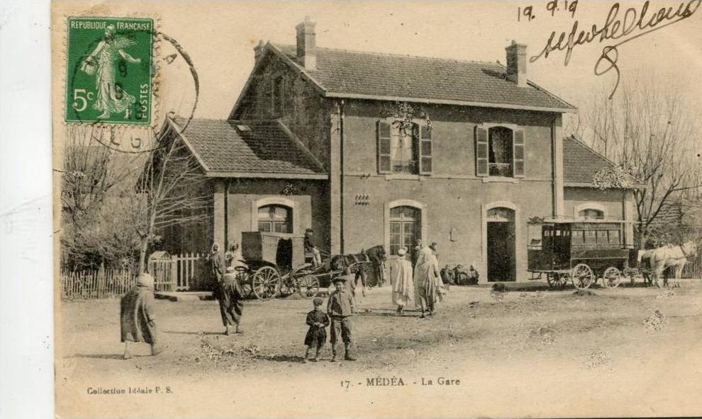 ALGERIE(MEDEA) GARE