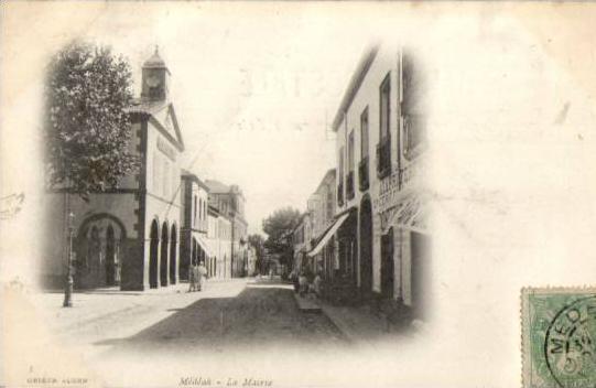 MEDEAH  MEDEA LA MAIRIE  ANIMEE  CARTE PRECURSEUR