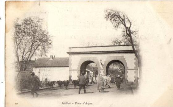 MEDEAH  MEDEA PORTE D ALGER ANIMEE MULES CARTE PRECURSEUR