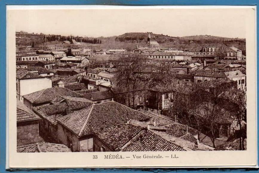 ALGERIE -- Médéa -- Vue générale - N° 33