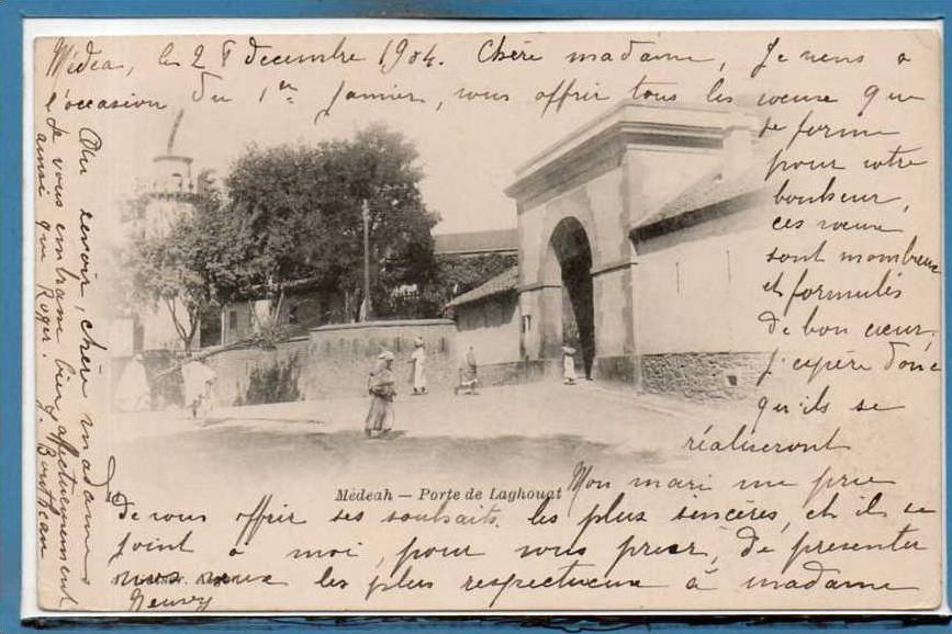 ALGERIE -- Médéa -- Porte de Laghouat