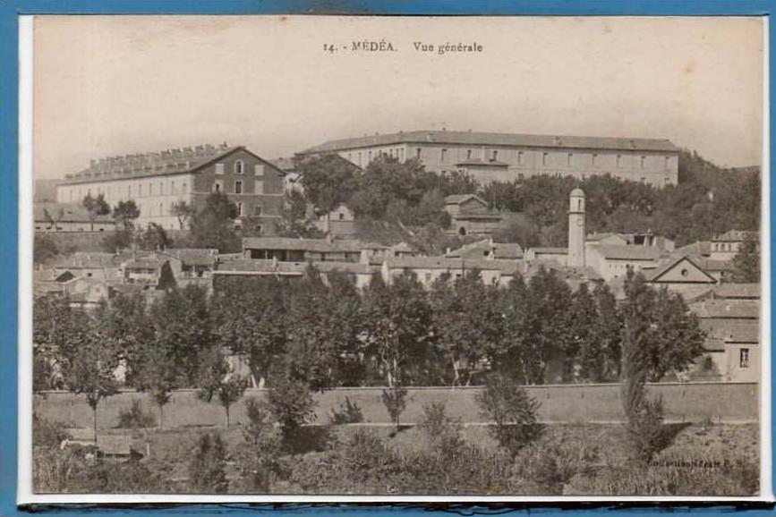 ALGERIE -- Médéa -- Vue générale - N° 14