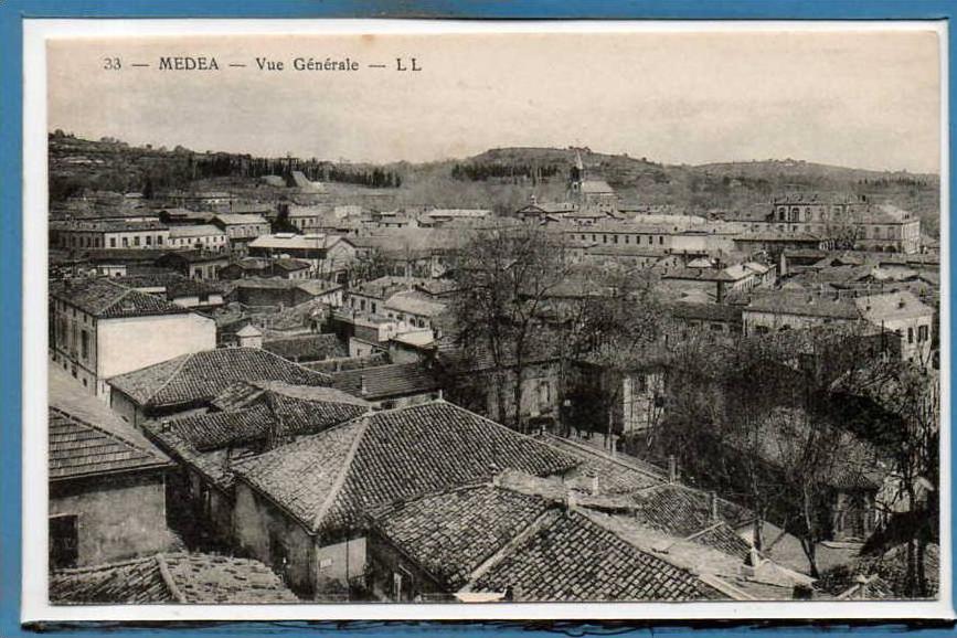 ALGERIE -- Médéa -- Vue générale