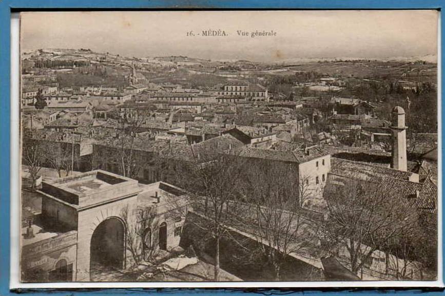 ALGERIE -- Médéa -- Vue générale