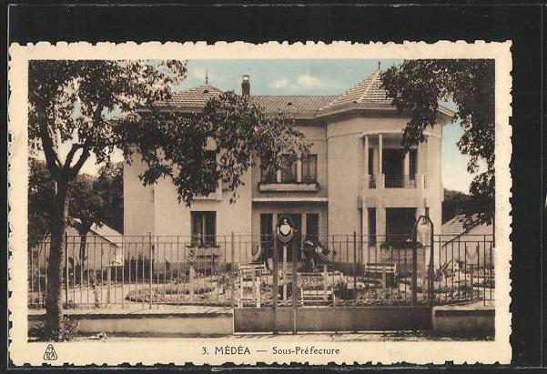 CPA Medea, Sous-Perfecture