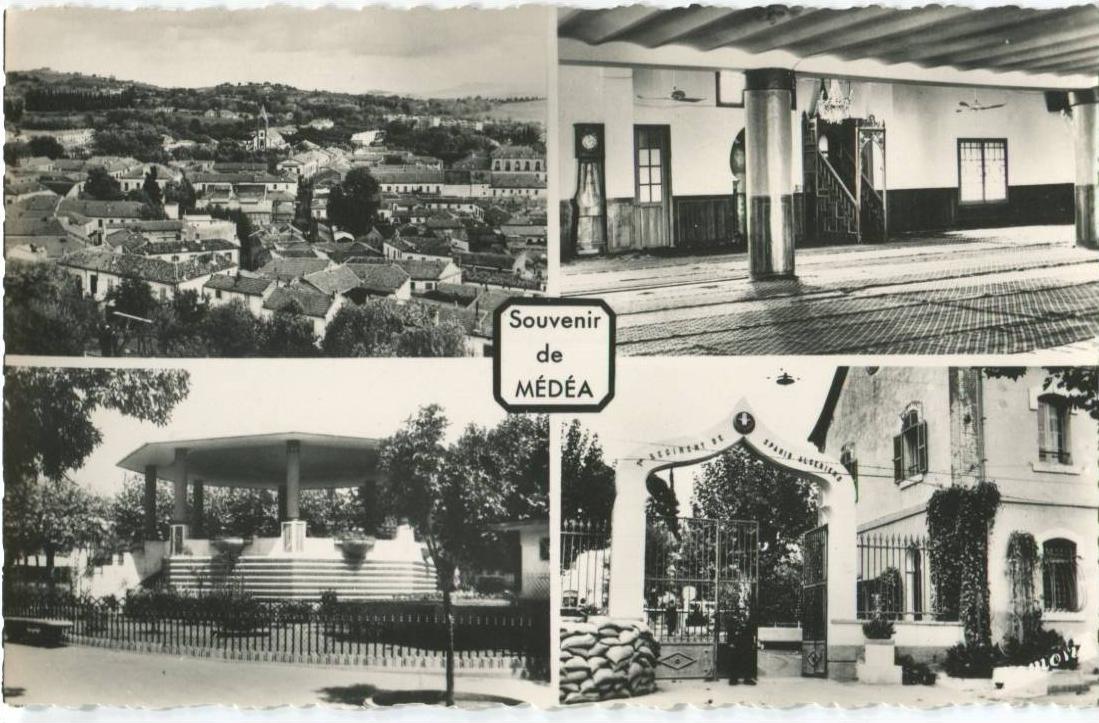 Algérie Médéa Souvenir Multivues