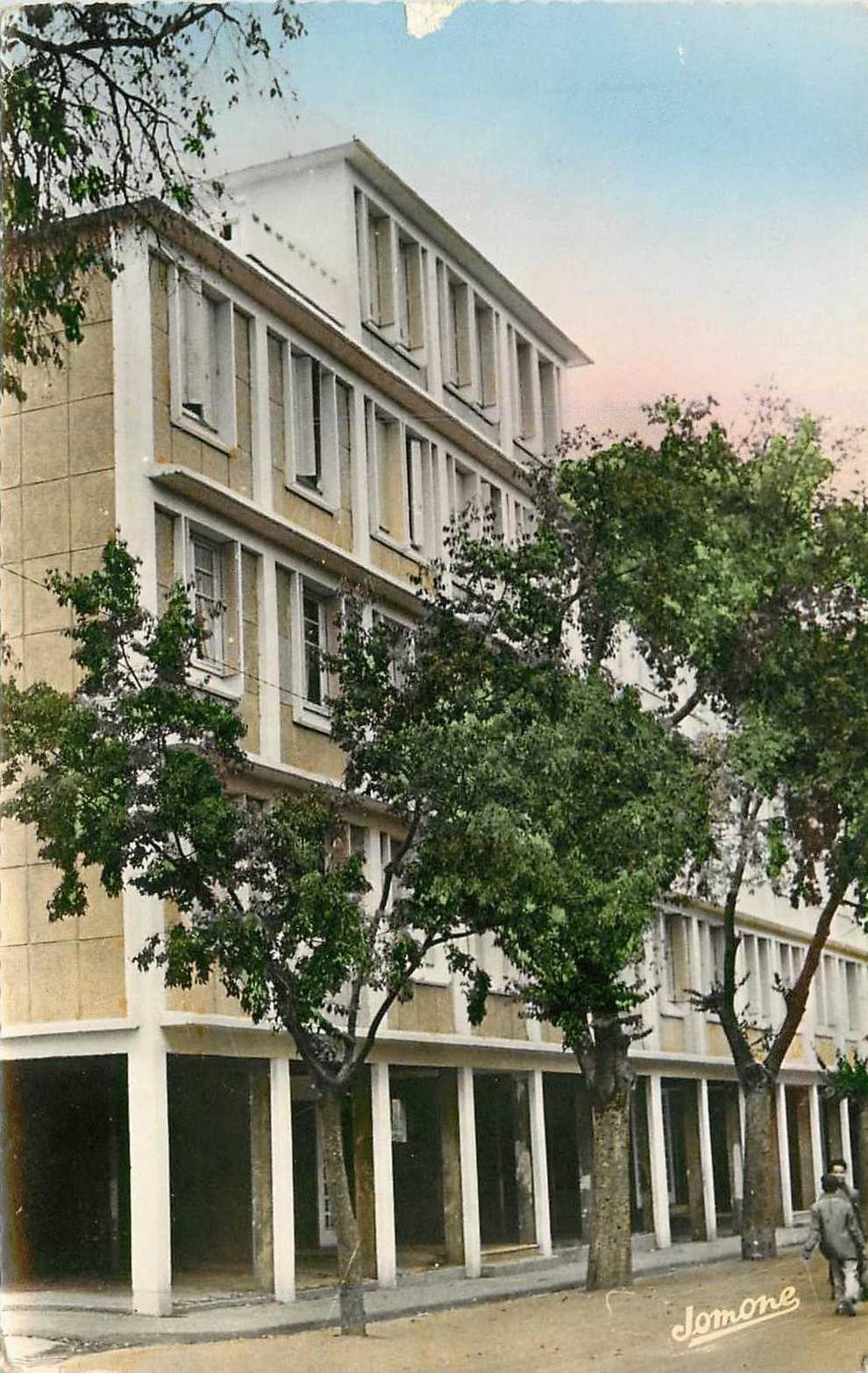 CPSM colorisée  ALGERIE   Médéa  Les H. L. M.  ed Jomone  n°1166