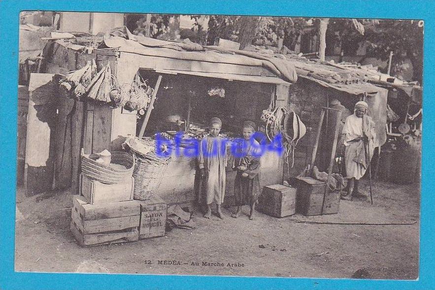 Médéa  au marché arabe  avec animation   EDT / N°