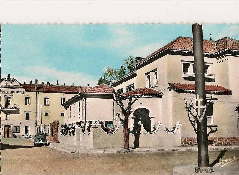 MEDEA     Le Presbytère et la Gendarmerie