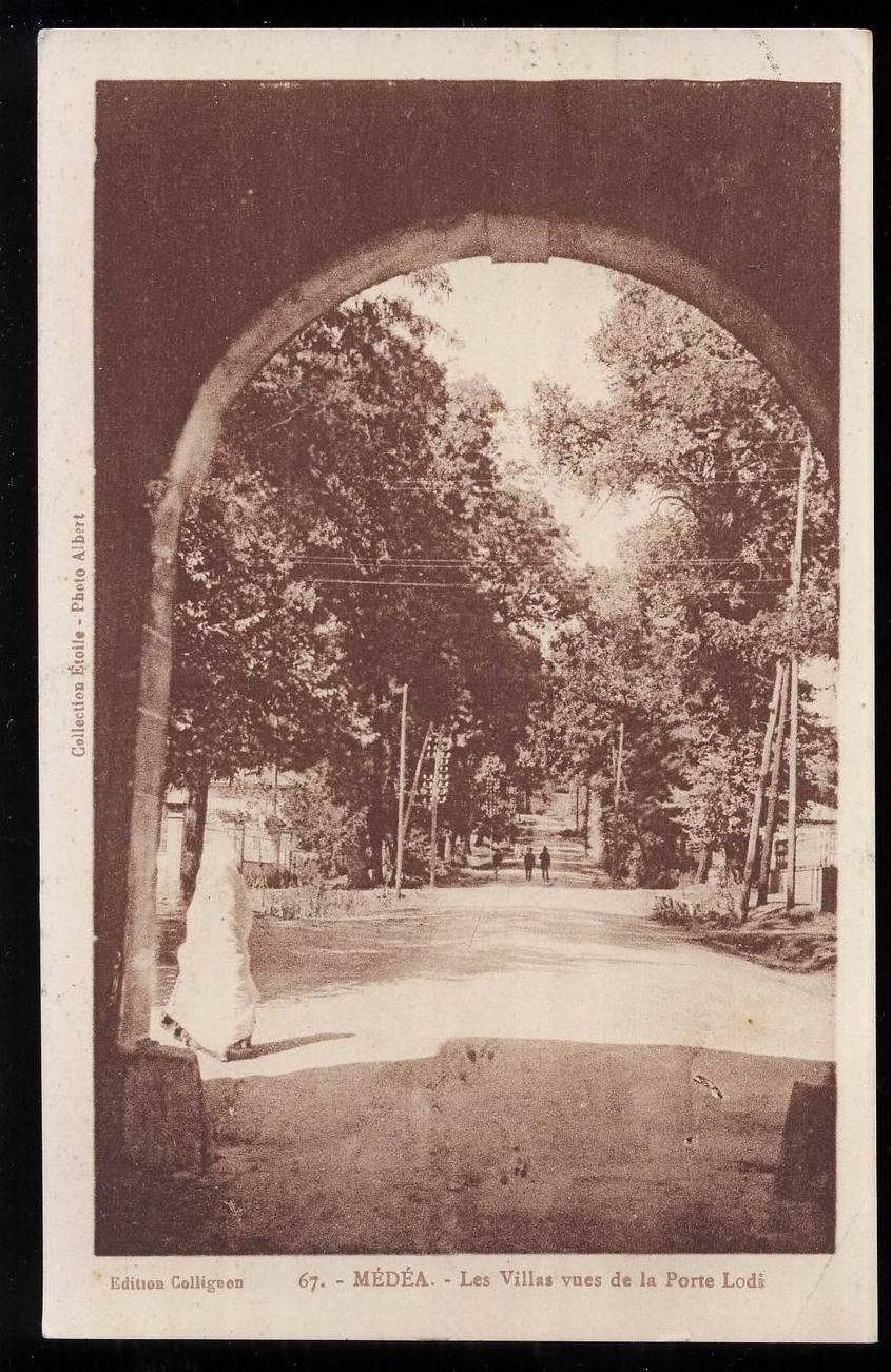 1999 - ALGERIE - MEDEA - Les Villas vues de la Porte Lodi