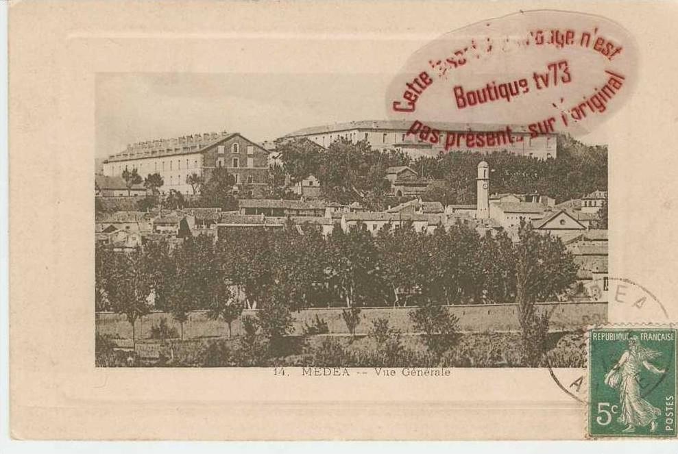 cpG830 - MEDEA - vue générale - (Algérie)