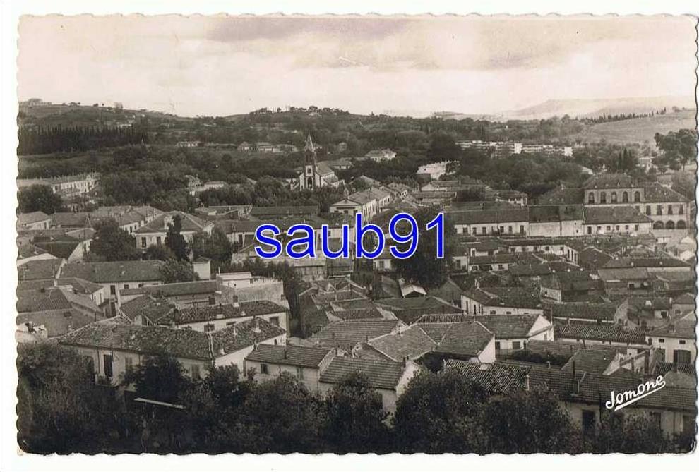 Médéa - Vue Générale   -Jomone,N°8-  Circulé  en 1956 -Réf9113