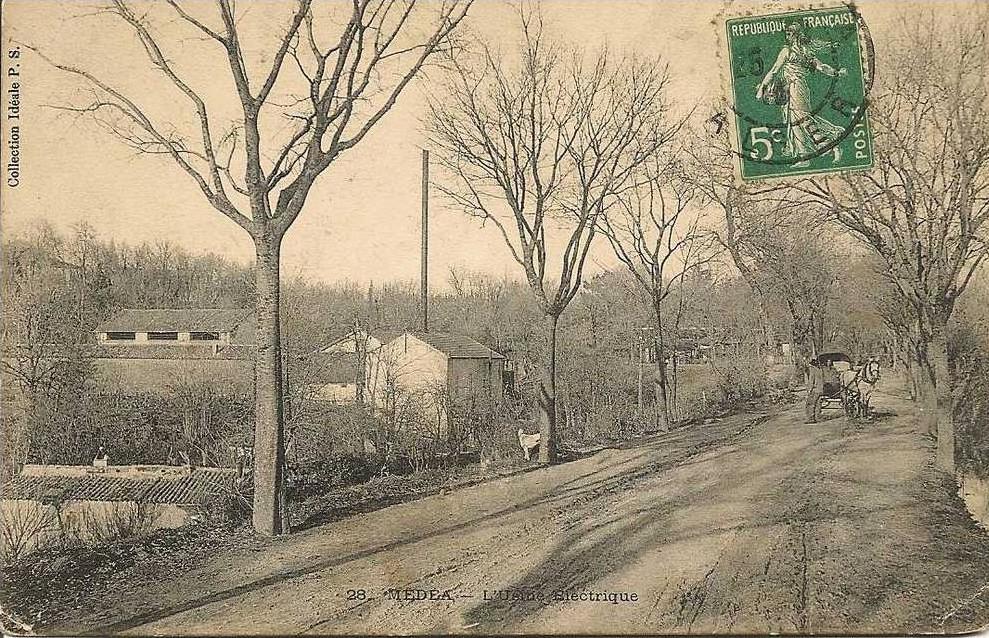 1910  . MEDEA   ; L'USINE ELECTRIQUE animee