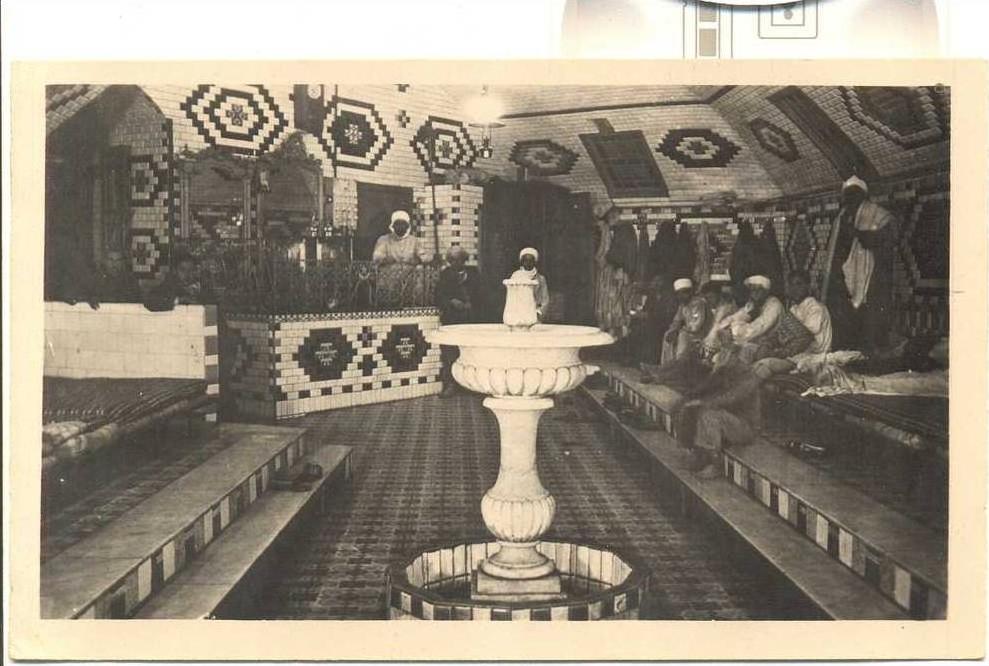 ALGERIE - MEDEA - Intérieur du nouveau bain maure - CPSM