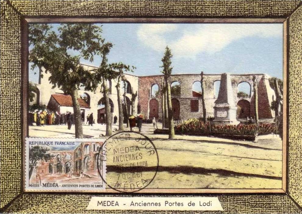 CARTE MAXIMUM.MEDEA.ANCIENNES PORTES DE LODI.