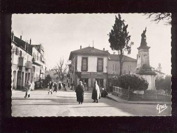 médéa monument aux morts & rue gambetta édit.photo-africaines n° 24 animée