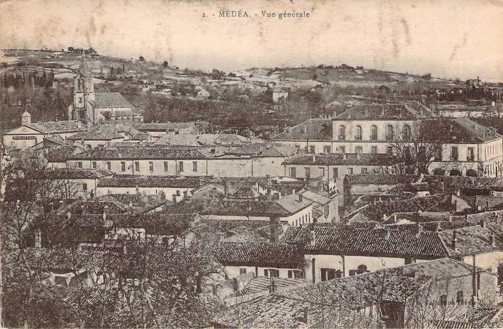 CPA   Médéa Vue générale   G140