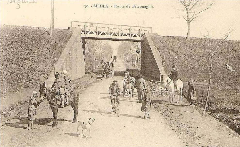 ALGERIE / MEDEA / ROUTE DE BERROUAGHIA