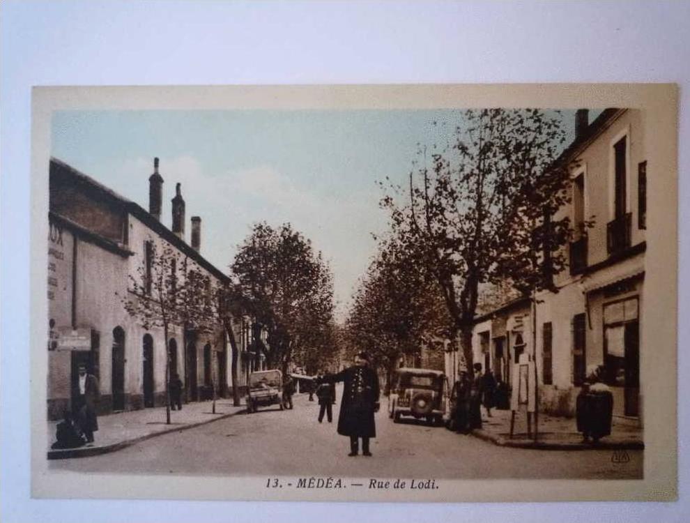 MEDEA    Rue de  LODI  -  carte animée