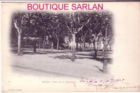 ALGERIE , MEDEA , Geiser N° 10 , Place de la République