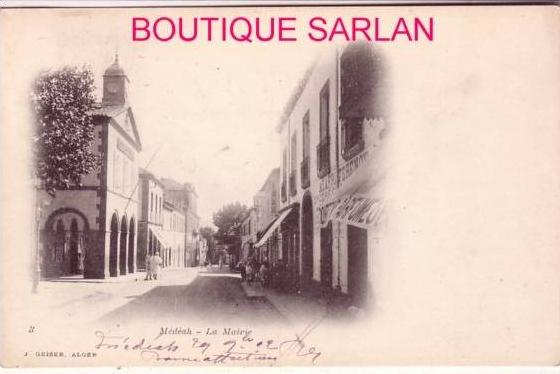 ALGERIE , MEDEA , Geiser N° 3 , La mairie