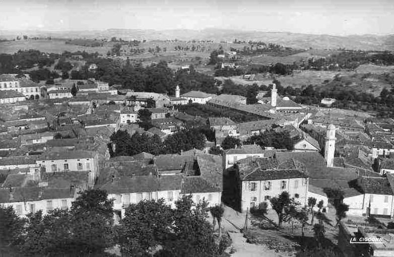 AFRIQUE. ALGERIE. MEDEA. Vue Générale Aérienne. Carte Dentelée.