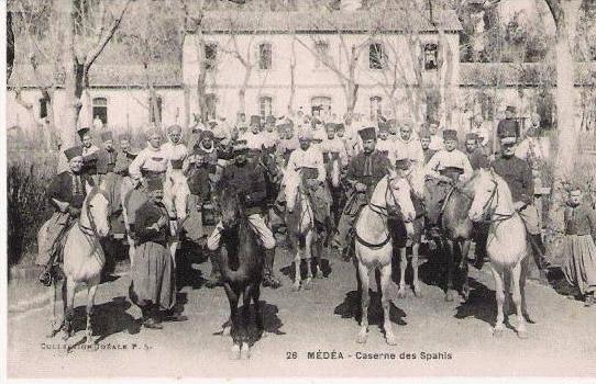 MEDEA 26 CASERNE DES SPAHIS (BELLE ANIMATION)
