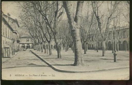 ALGERIE MEDEA /   La place d'armes