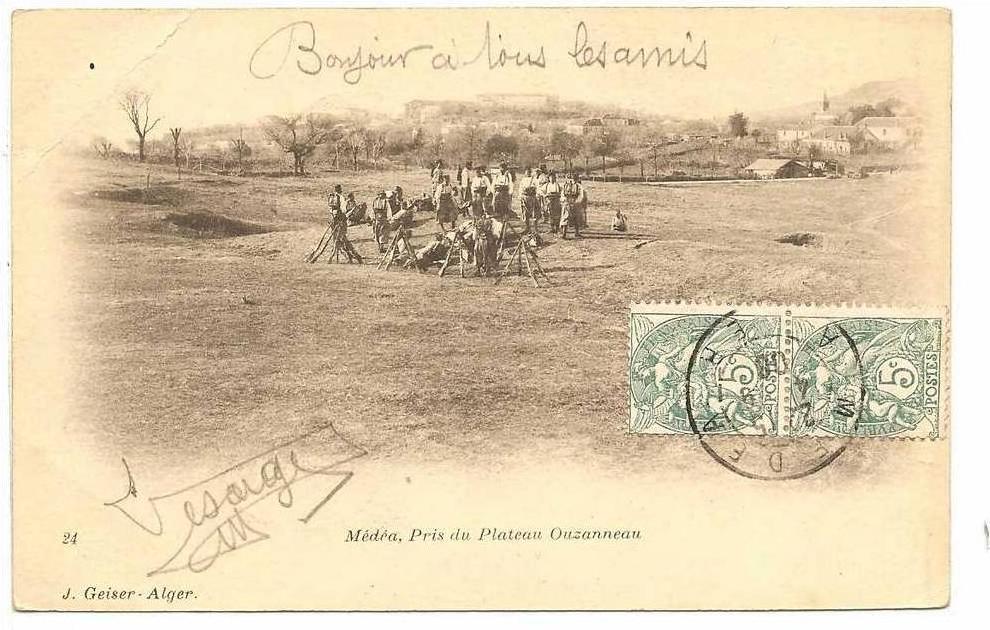 JP  -  medea  . PRIS DU PLATEAU OUZANNEAU . 1908 .