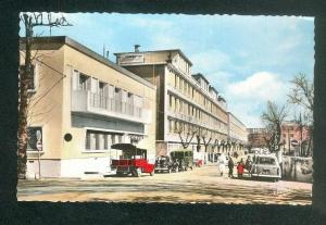 CPSM - Algérie - Médéa - Police d´ Etat et  H.L.M. (  HLM animée automobile Peugeot JOMONE 33H format CPA)