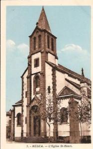 ALGERIE- ref no 589- medea - l eglise st henri  - bon etat