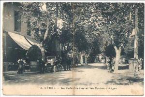 *!* MEDEA . Le Café Glacier et les Portes d´Alger