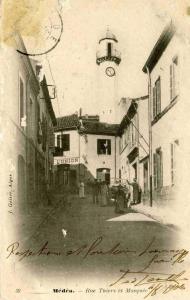 MEDEA - ALGERIE - TRES BELLE CPA ANIMEE.