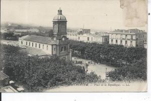 ALGERIE - MOSTAGANEM - place de la République