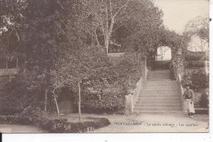 ALGERIE - MOSTAGANEM - Le cercle militaire - les escaliers