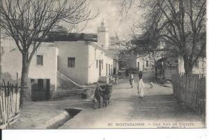 ALGERIE - MOSTAGANEM - Une rue de Tigditt