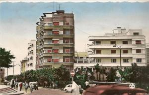 13 / 5 / 70   _  MOSTAGANEM  _ L' AVENUE  GUSTAVE JOBZRT  & l'imm. des Ponts & chaussée