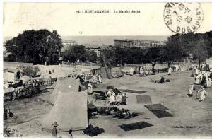 ALGERIE  MOSTAGANEM  LE MARCHE ARABE