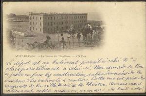 - CPA ALGERIE - Mostaganem, la caserne des Tirailleurs