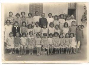 2 photo de classe - Raisinville 1931, région de Mostaganem en Algérie